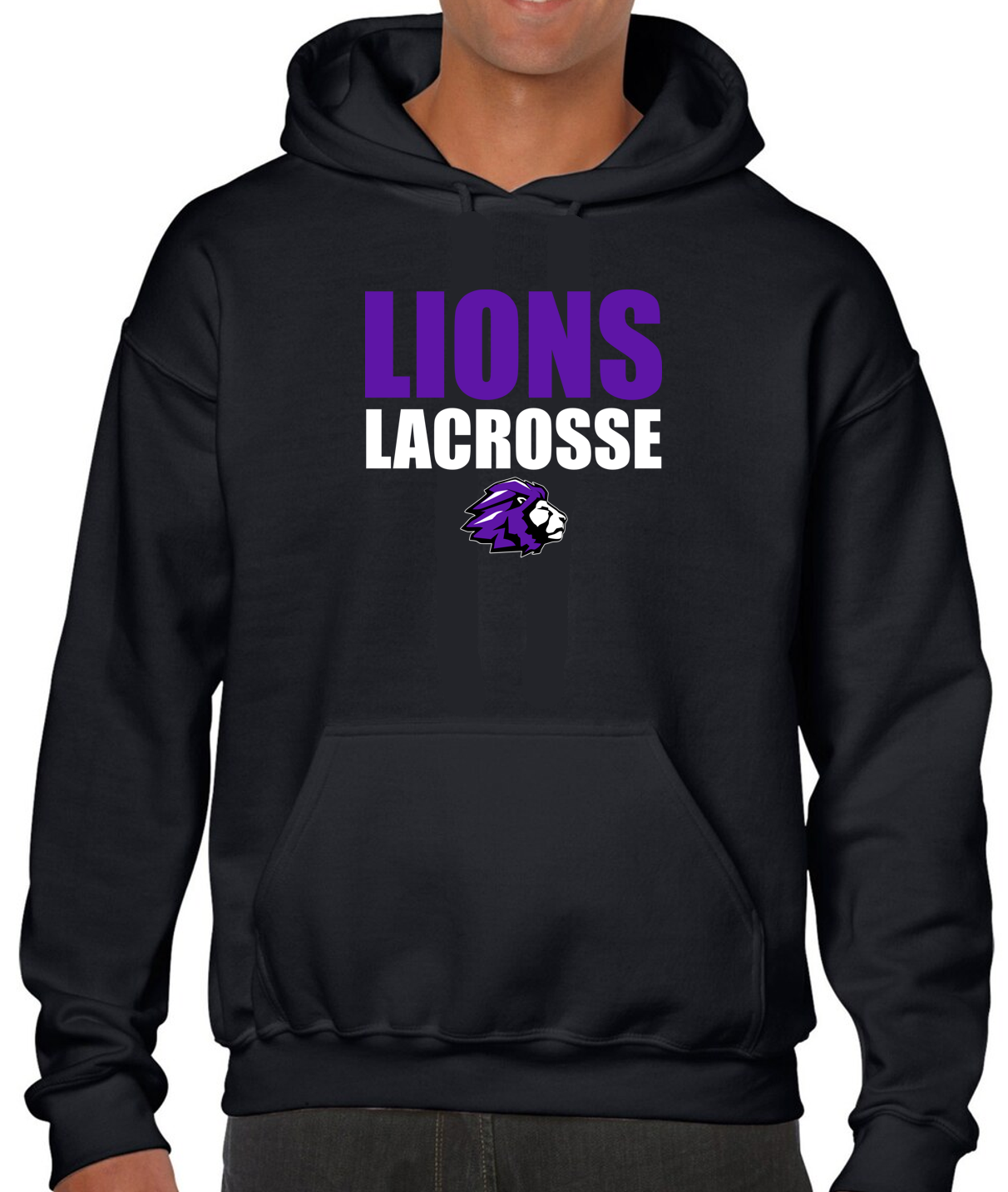 Trinity Lions Lacrosse Sweatshirt Hoodie Apparel Trinity Christian School Sharpsburg GA